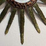 Bronze sun mirror from the 1950s France.