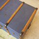 Blue vintage trunk