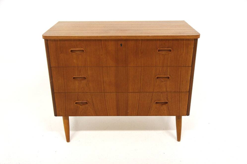 Commode scandinave en teck, Suède, 1960