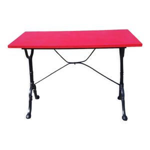 Table de bistrot fonte godin