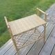Rattan bedside table 1960