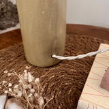 Vintage stoneware lamp