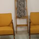 Pair of Scandinavian armchairs 1960 curved armrests. Ref Mimosa