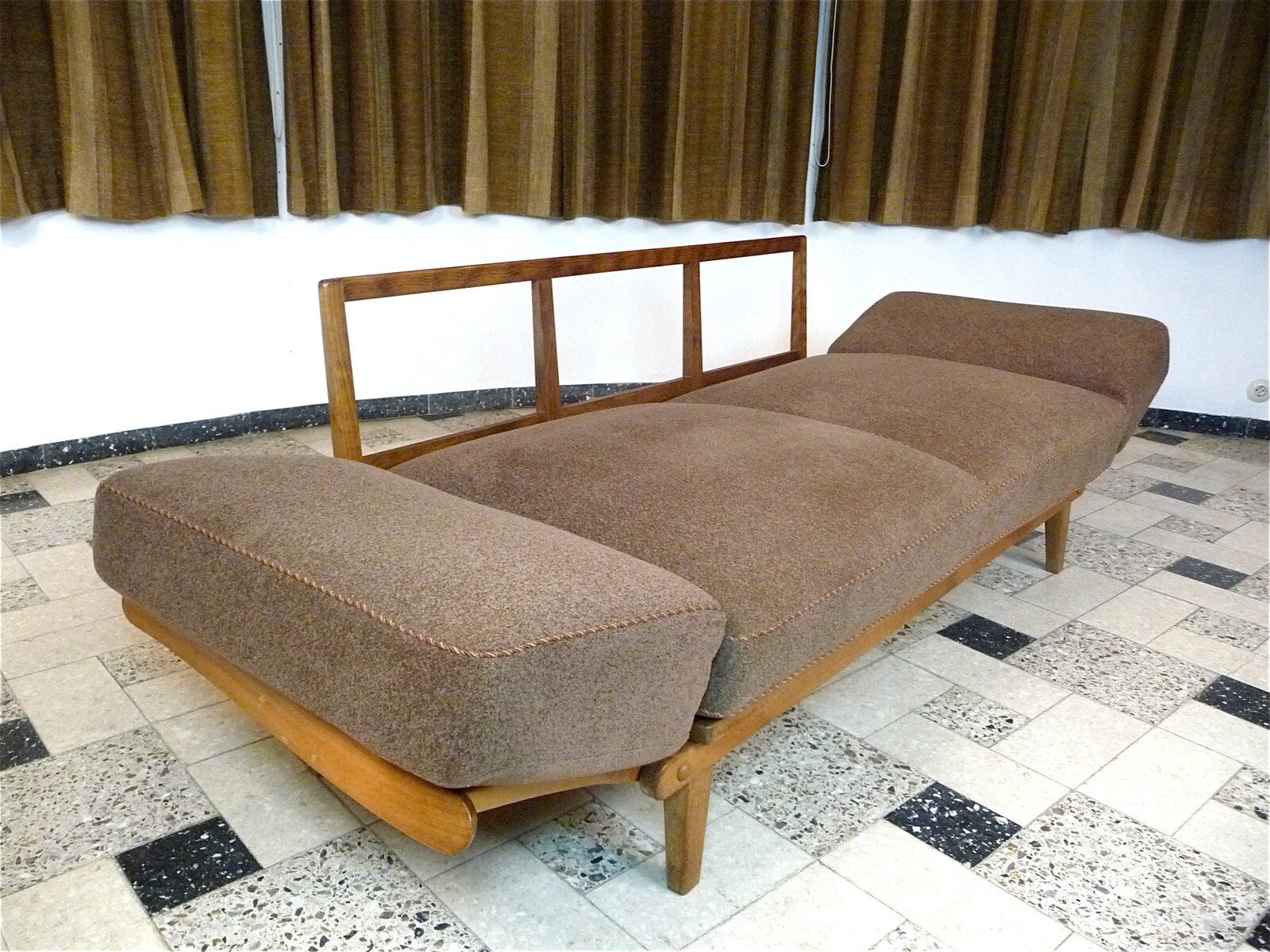 Mid-century Two-Seater Sofa Daybed by Wilhelm Knoll, Germany 1950s