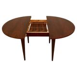 Mid Century Modern Italian Extendible Dining Table,  attributed to Vittorio Dassi, 1960 's