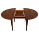 Mid Century Modern Italian Extendible Dining Table,  attributed to Vittorio Dassi, 1960 's