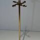 Neoclassical Brass Fire Tool Set with Horse Head Handles, in the