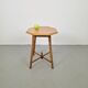 Vintage Dutch Bobbin Side Table, 1930s