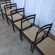 Ensemble de 6 chaises de salle à manger en bois de hêtre vintage / Style scandinave des années 50