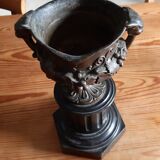Cassolette Bronze and Marble