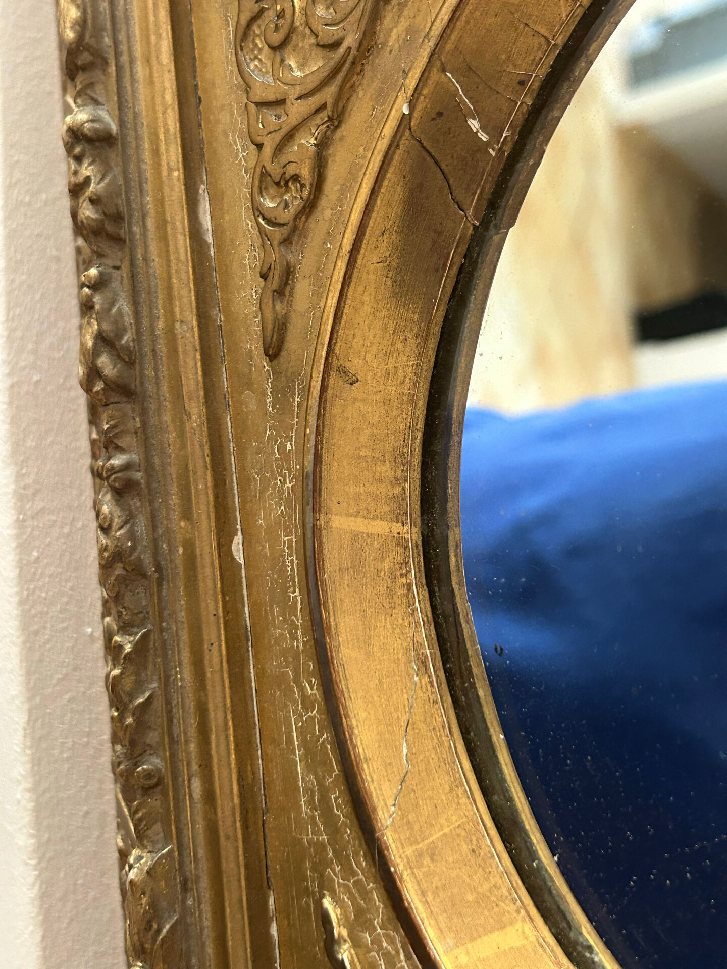 Pair of antique mirrors - 19th century