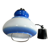 Opaline suspension goes up and down, vintage, 70s