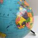 Mappemonde en métal