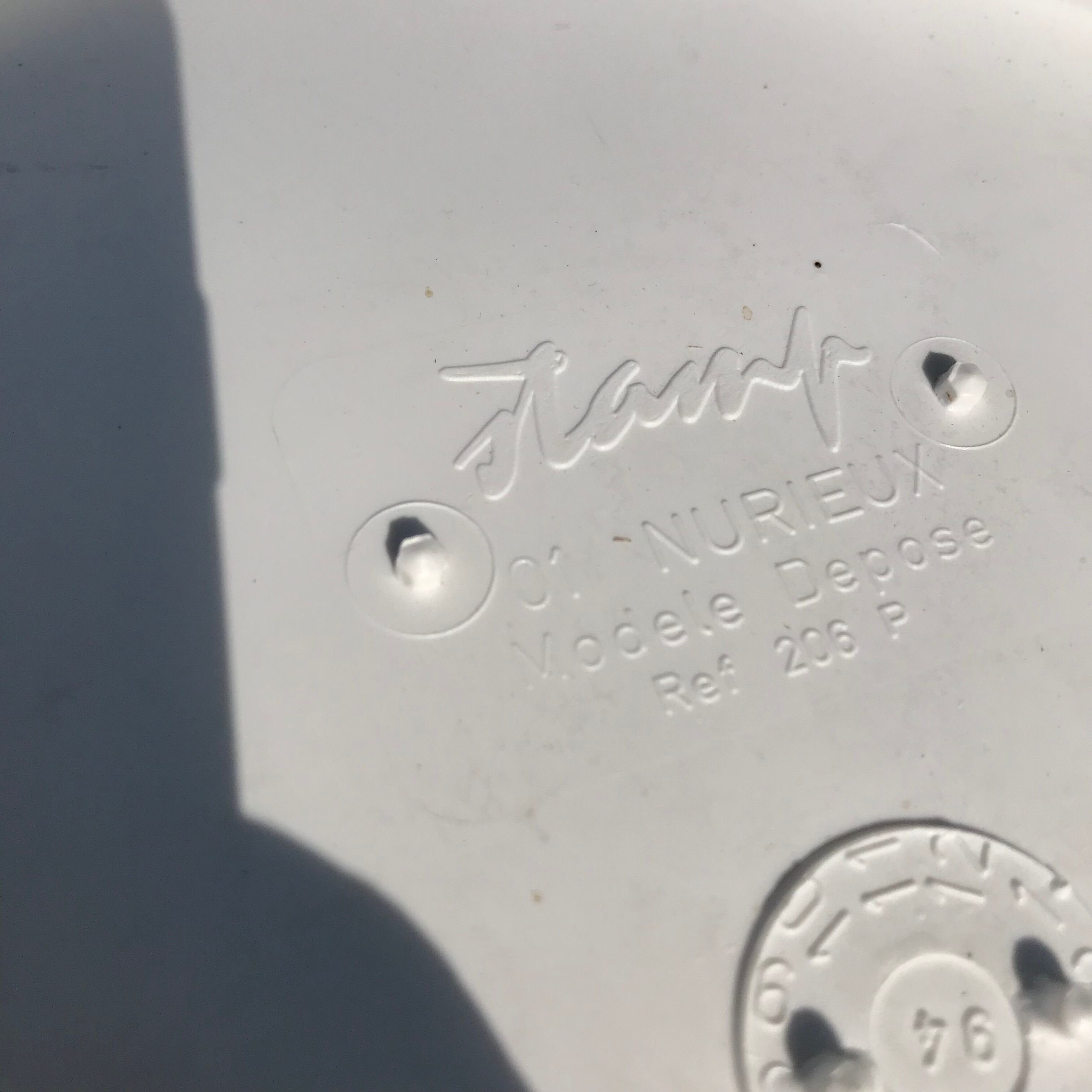 Coffee table foot tulip Stamp 1970