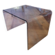 Plexiglas sofa end from the 70s