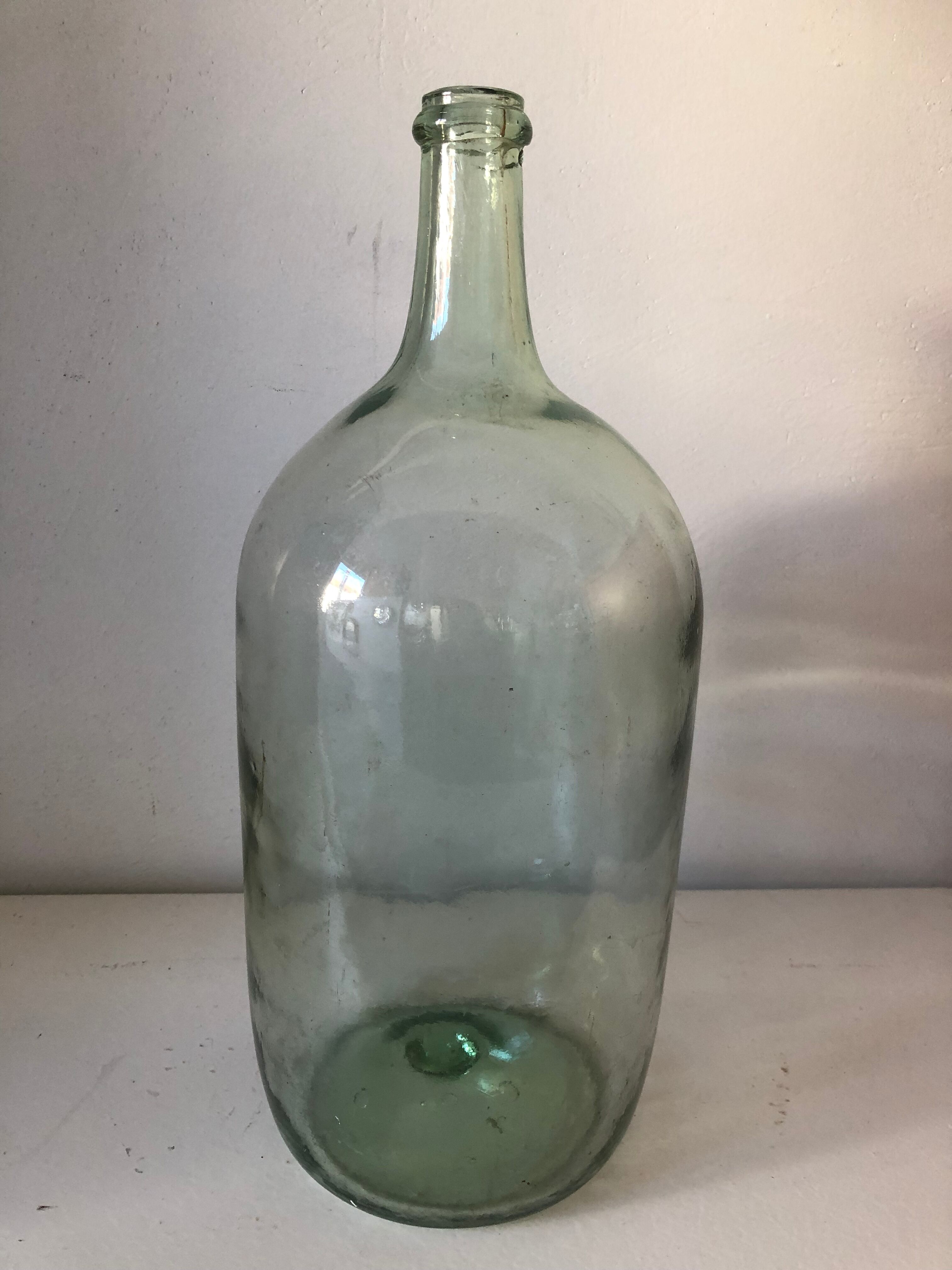 Demijohn old bottle