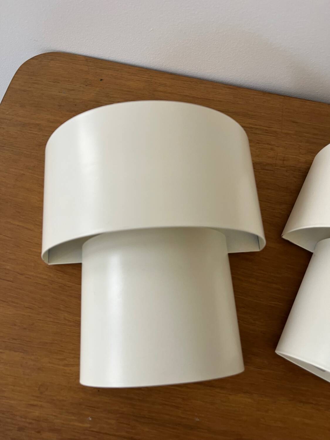 Paire d’appliques métal IKEA vintage