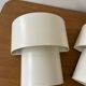 Paire d’appliques métal IKEA vintage