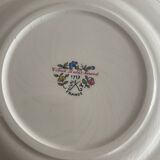 Assiette plate vieux saint Amand
