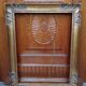 Old Montparnasse frame with keys and gilded leaf - Format 15 P - circa 1950