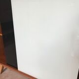 Buffet showcase vintage feet compass sliding doors