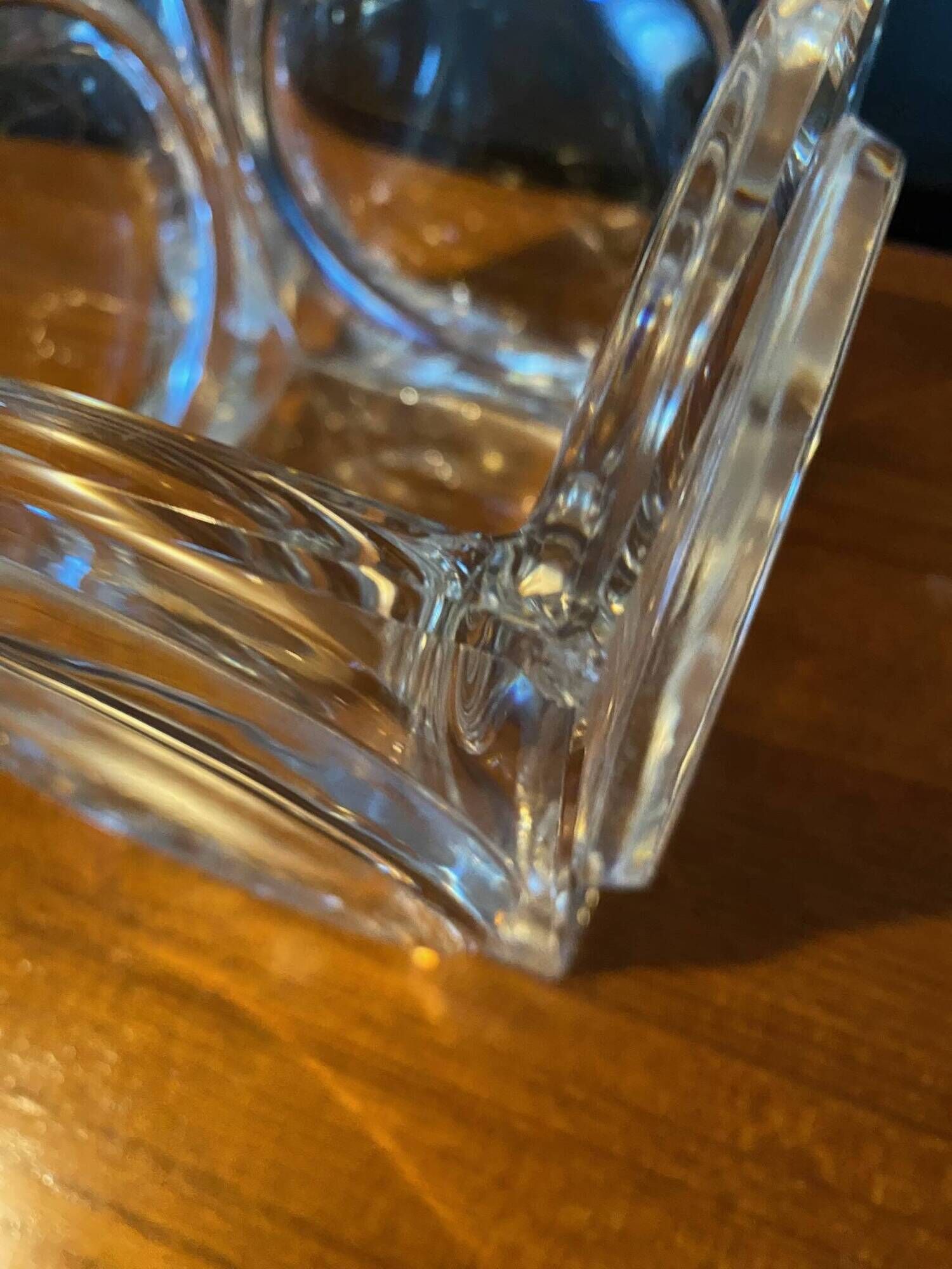 Photophore Baccarat vintage