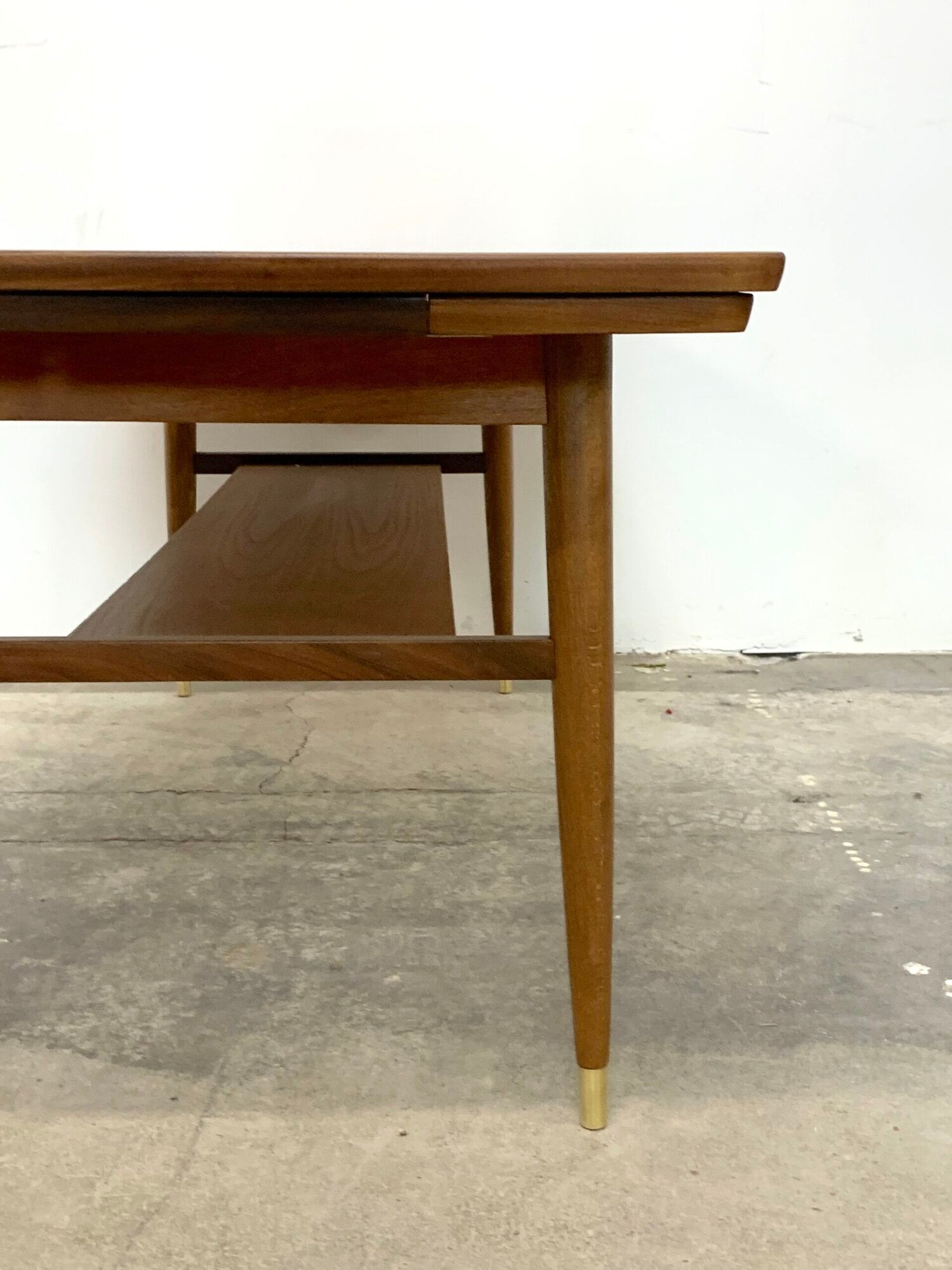 Teak bench, norway 1960s/70s