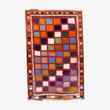 Tapis Persan Gabbeh fait main 110cm x 175cm 1980