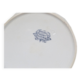 Set of 6 flat plates, Onnaing, Algéciras model