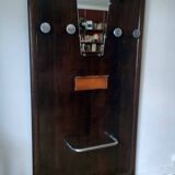 Art deco wall-mounted locker room