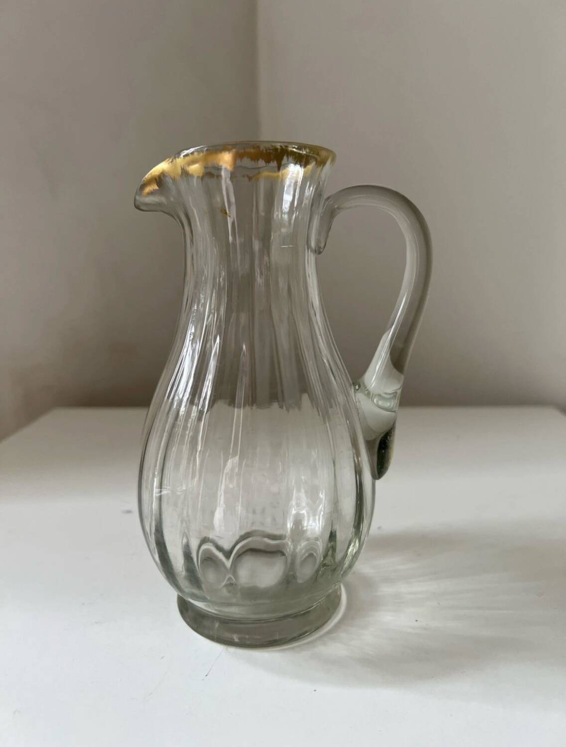 1900 Baccarat Saint Louis crystal pitcher?