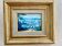 Old Glass Fixed - Provençal Landscape - Signed R. Rossetti - Vintage