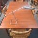 Ikea vintage metal chrome lamp with balencier 70s