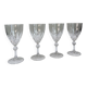 Cut crystal glasses