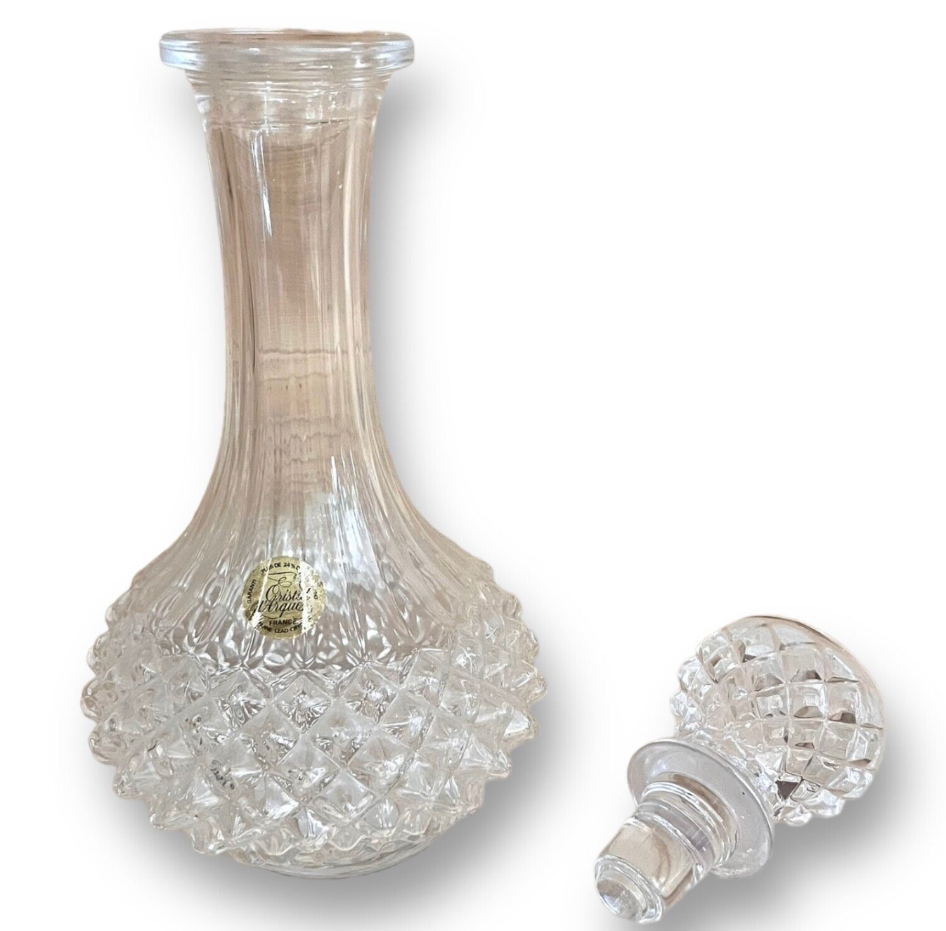 Cristal d'arques whiskey decanter - 344032