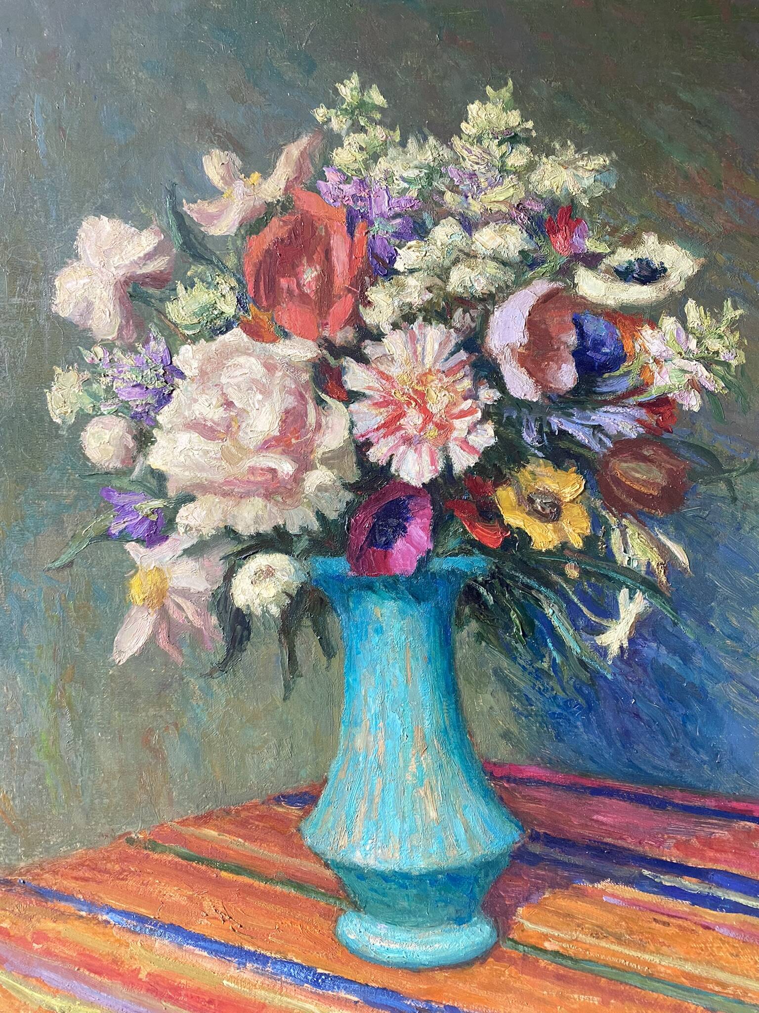 Bouquet of flowers signed Santini