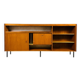Enfilade scandinave haute en teck 1960
