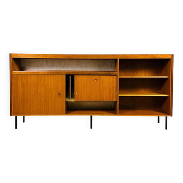 Enfilade scandinave haute en teck 1960