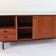 Buffet Bas 1960 in mahogany, Provenance Cité Universitaire Jean Zay