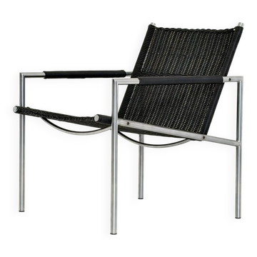 Martin Visser SZ 01 armchair for Spectrum in black