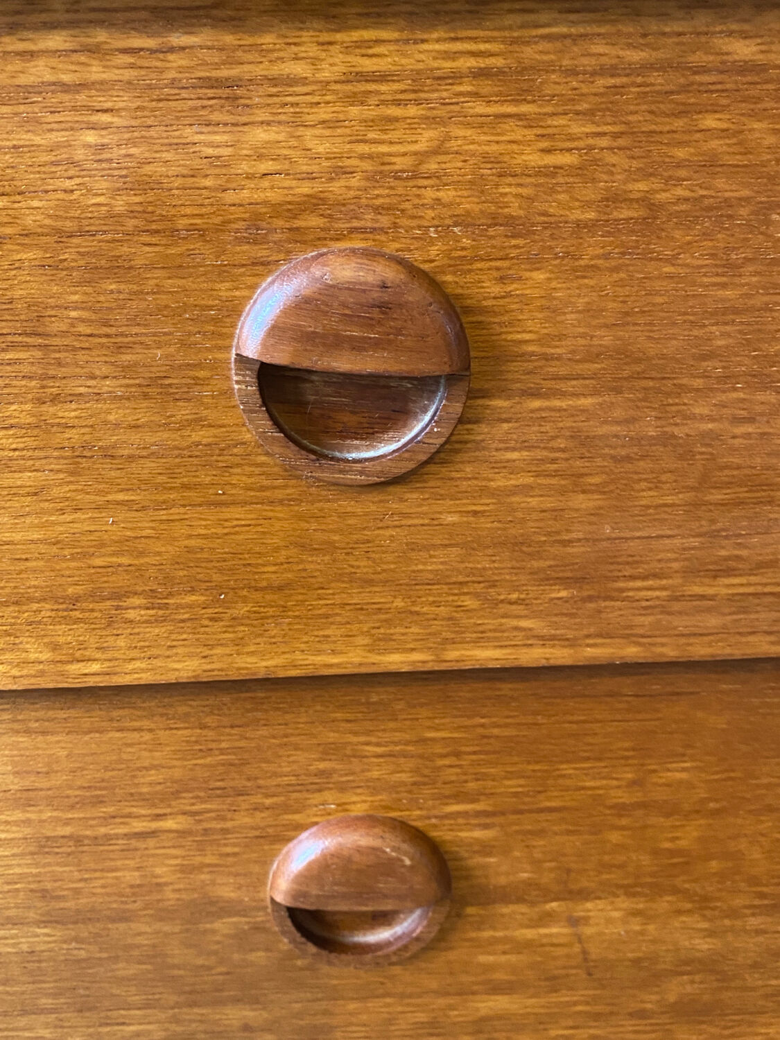60s teak chest of drawers
