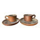 Sandstone cups