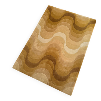 Tapis Verpan X Verner Panton 100% laine excellent état