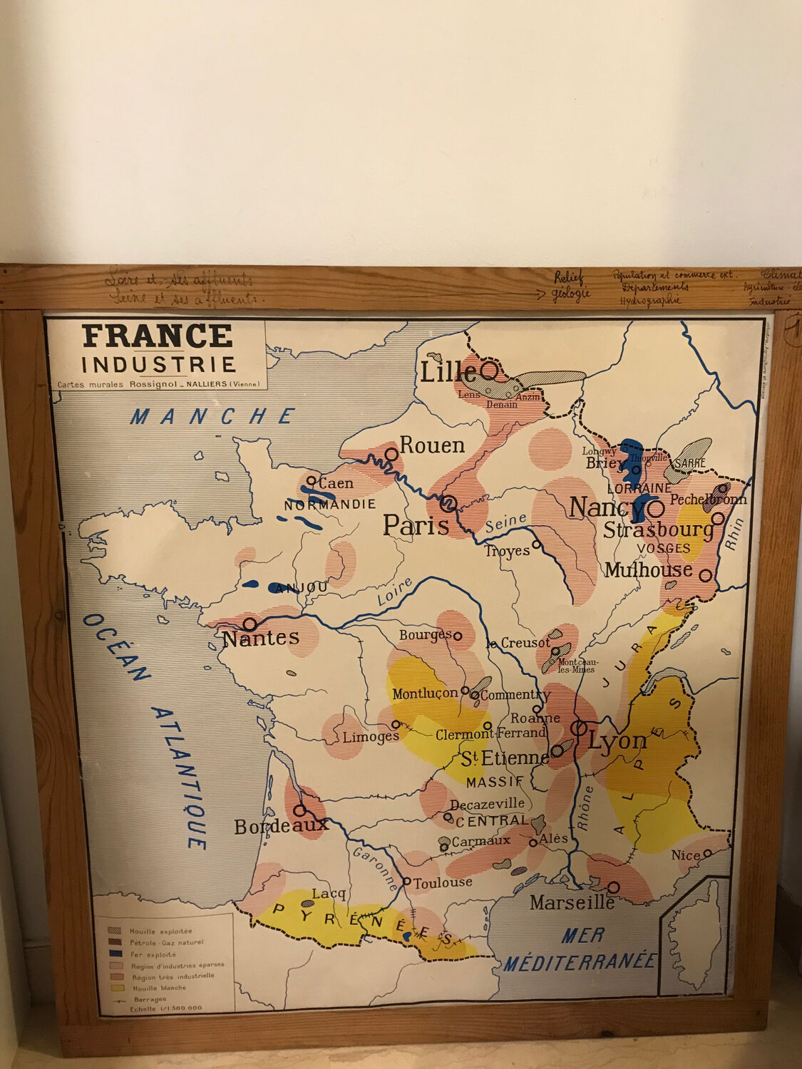Carte géographique