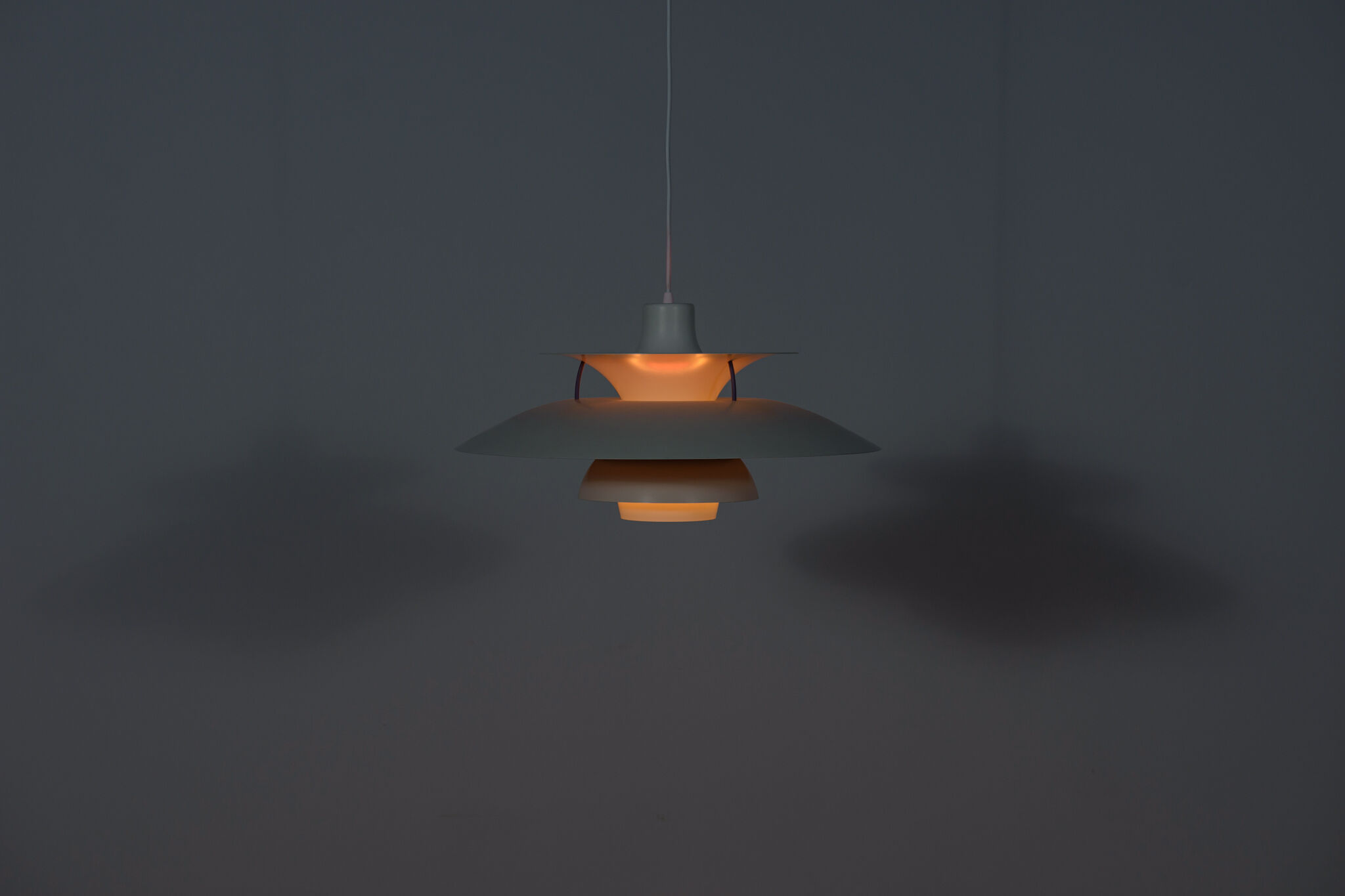 Mid-century model ph5 pendant lamp by poul henningsen for louis poulsen, 1960s