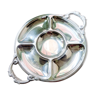 Plateau inox Jean Couzon vintage