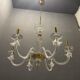 Lustre italien en verre de Murano