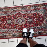 Tapis Vintage Hamadan Fait Main – 70 x 145 cm - 1C1016