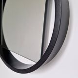 Dark brown ‘DZ84’ mirror by Benno Premsela for ‘t Spectrum, The Netherlands 1950's