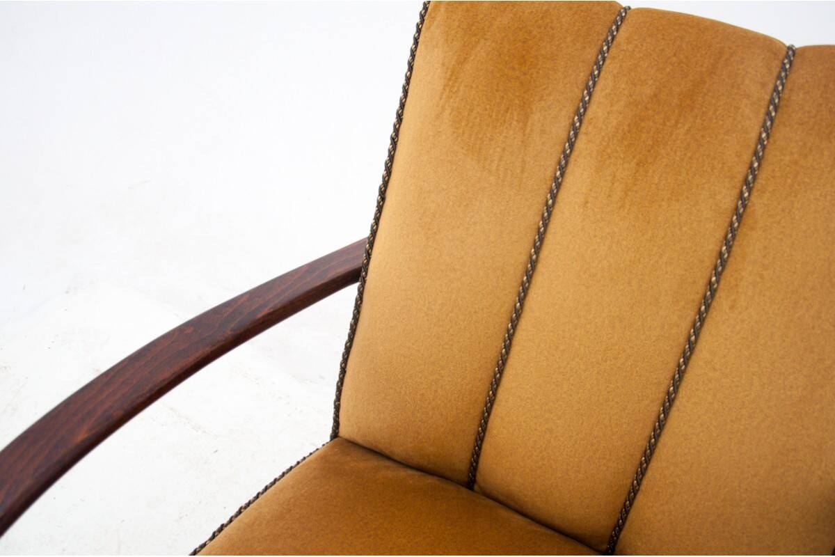 Art Deco armchairs by J. Halabala, Czech Republic, 1930s